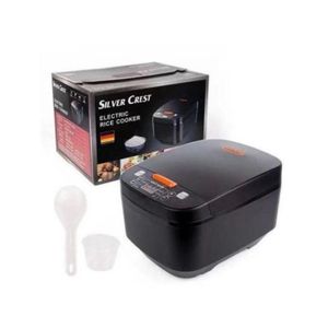 SILVER CRUST  Multipurpose Intelligence Rice Cooker-Black 