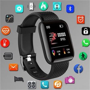 116 Plus Heart Rate Blood Pressure Monitor Smart Watch