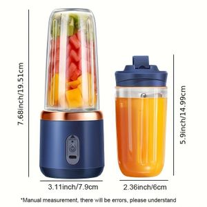 2-in-1 Portable Blender and Juicer
