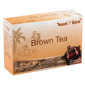 Longrich Brown Tea NutriVRich Tianjiang Tea 3g x 15 Sachets 4oz