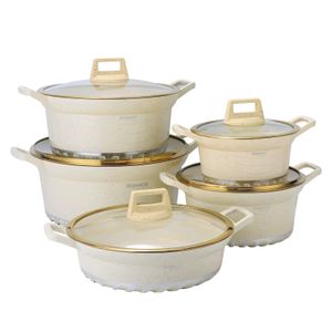 Others 10pcs Non Stick European Donnor Cookware Set