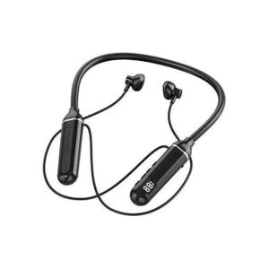 Wireless Neckband Headset - Black