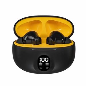 General Wireless Bluetooth In-Ear Earbuds with Digital Power Display, Portable Lightweight Stereo Earphones for Daily Calls & Media Playback