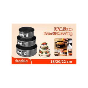 Decakila KMTT078B - Springform Pan -Black
