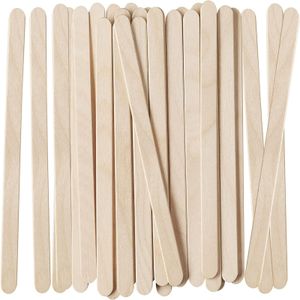 100pcs Natural Wooden Food Grade Craft Sticks