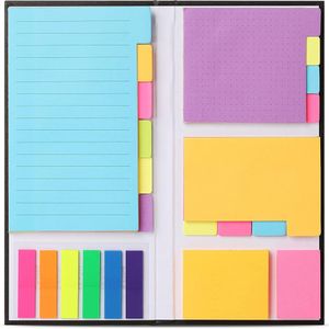 Sticky Notes Set, 410pcs Divider Sticky Notes Tabs with Bookmark Index