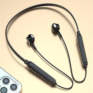 Bluetooth Neckband Headphones, 9D Stereo Wireless Headsets-Black