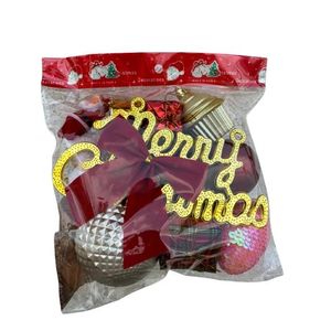Assorted Christmas Tree Decoration Set- Multicolor