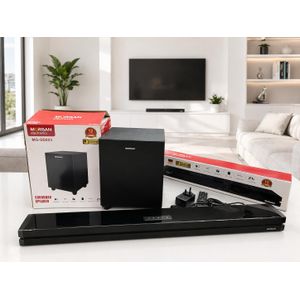 Morgan 3.1 Channel Home Theater With Remote Control - Black