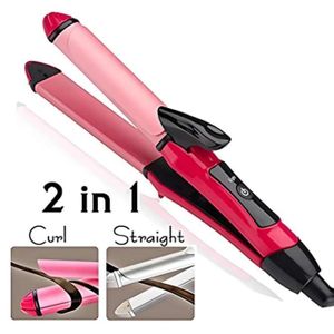 AD Professional 2 - in - 1 Curl and Hair Straightner- Multicolour
