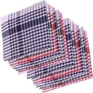    Premium Cotton Kitchen Napkins  – Soft, Absorbent & Reusable (Assorted Colors)                  -Multicolor 
