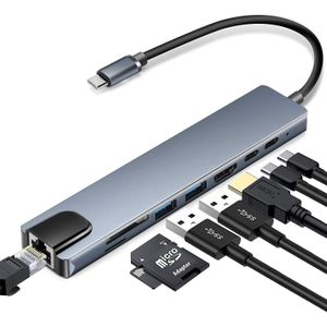 Other 8 in 1 Type-C to HDTV Adapter