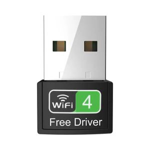 150Mbps Mini USB WiFi Adapter - Driver-Free Wireless Network Dongle for PC Desktop & Laptop