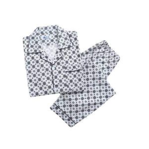 2 in 1 set pyjamas-blue/white