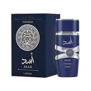 Lattafa ASAD Zanzibar Oriental Fougère Note Eau De Parfum/Perfume/Fragrance for men