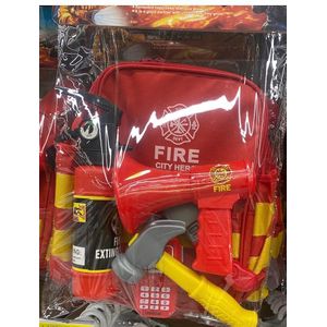 Fire Fighter Kids Costume Firefighter  for Unisex Pcs  Set for Kids 3-7 Yrs  