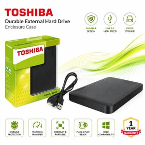 Toshiba  External Hard Disk Drive Enclosure Case USB 3.0 for 2.5" HDD,SSD – Black