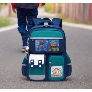 AD Lower Primary  Children School Bag - Green