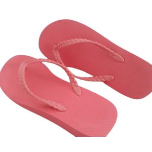 Peach Petal Flip-Flops- Pink