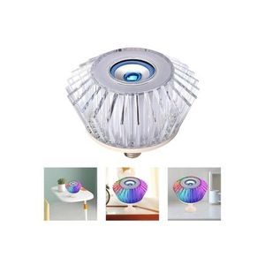 24W Bluetooth LED Music Bulb - Color Changing Speaker Light with Remote Control, Built-In Speaker, 12 Colors - 18cm / 7"