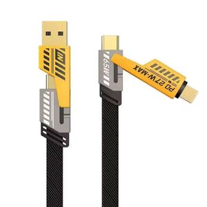 Other 4 in 1 Fast Charging Cable-Black 