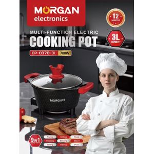 Morgan 3L MULTI-PURPOSE ELECTRIC COOKING POT