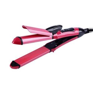 Other Nova 2-in-1 Hair Straightener & Curler - Pink