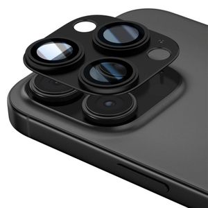 For iPhone 16 Pro Max Kalebol Precise Alignment Stepped Eagle Eye Metal Lens Film