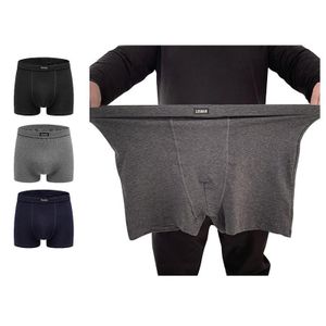 3PCS Men Plus Size Boxers Cotton Underwear 6XL 7XL 8XL