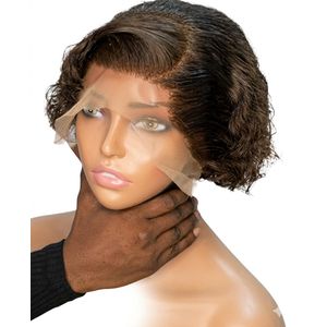 Fashion Express Wet curls Black wig