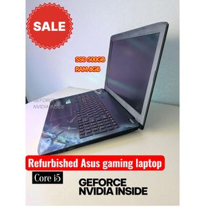 Asus Gaming Laptop – Intel Core i5 2.8GHz – (8GB RAM, 500GB HDD) – 15.6" FHD – Windows 11 Pro – Black