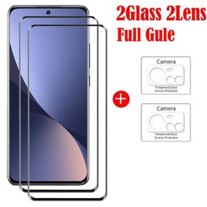 3d Full Gule Tempered Glass For 12 12 Pro -Proof Screen Protector For 12x Camera Glass For 12s 12s Pro-2Screen Glass_Full Gule_For Xiaomi 12X