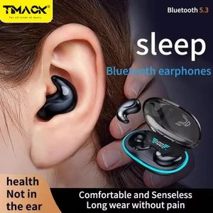 Timack X55 Wireless Earbuds Sleep Earphone Noise Reduction Invisible Bluetooth Headset