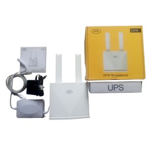 ZTE Universal Sim Card 4G Router + Powerbank battery - White
