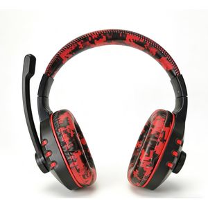 Gaming Headset Stereo Surround Sound Gaming Headphones with Adjustable Mic for PC Laptop 