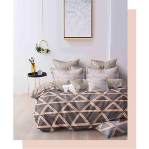 Duvet Cover Set 6 Pieces Fluffy Duve Set - Super King-Size Luxury Bedding Set – Heavy Duvet Bedsheet Pillow Cases & Throw Pillow Cover – Soft Comfortable Hotel Quality Bedding High-quality Collection-Floral Colorful 