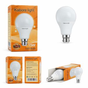 Kabore Light 15W LED Bulb – Energy Saving, Bright White Light, 2 Years Warranty