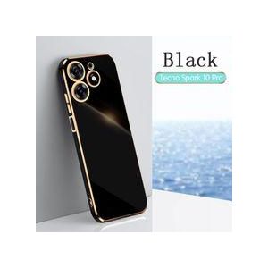 Shockproof Electroplated Protective Case Cover for Tecno Spark 10 Pro
