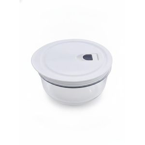 MD Storage Container - 600ml, Round, White Lid