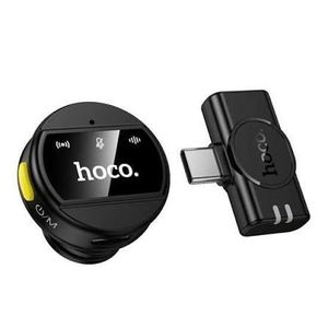 Hoco L21 Charm Magnetic & Lapel Clip Wireless Microphone – Type-C