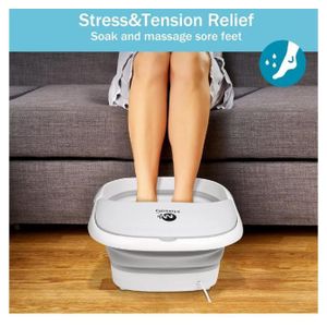 AD Foldable Foot Massaging Bath - Multicolour