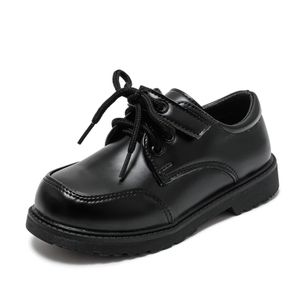 Boys' Patent Leather Shoes Soft Sole 