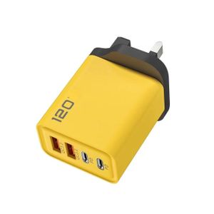 120W 4-Port Fast Charger/Type-C Charger