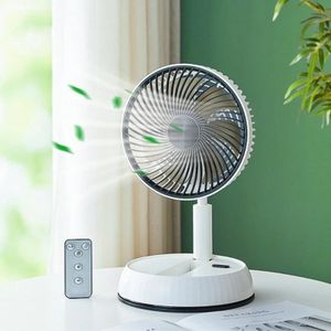 USB Rechargeable Portable Fan - White