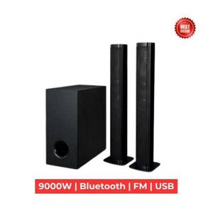 Advance Media 9000W 7.1 Soundbar System - Deep Bass & FM Radio (Blac)