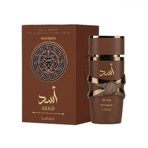 Lattafa and Yara ASAD BOURBON Oriental Spicy Note Eau De Parfum/Perfume/Fragrance for unisex