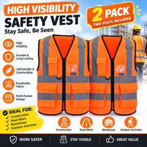 2PCS-Safety Reflectors – High-Visibility Reflective Accessories