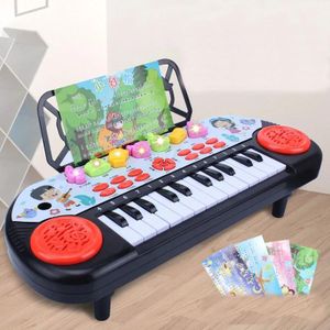 24 Keys Kids Electric Piano Keyboard – Musical Toy - Black