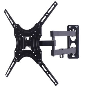 Adjustable Wall Mount Bracket for 14''-55" TV -- Black