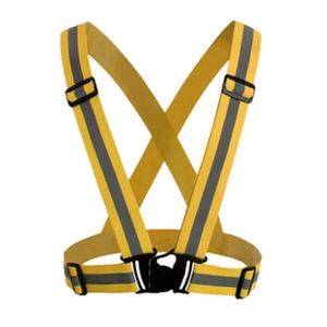 A Design Reflective Prosmart Sport Vest for Outdoor Sporting - Yellow